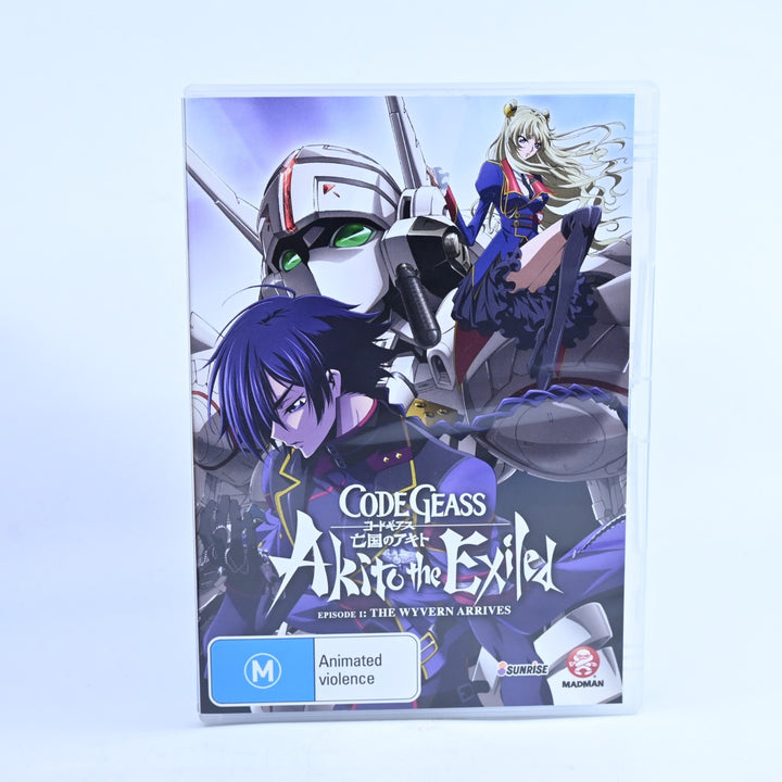 Code Geass: Akito the Exiled Episode 1: Wyvern Arrives - Region 4 - Anime DVD
