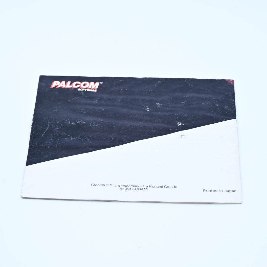Crackout - Nintendo Entertainment System / NES Game + Manual - PAL - FREE POST!