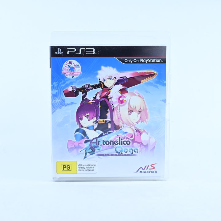 Ar Tonelico Qoga Knell of Ar Ciel - Sony Playstation 3 / PS3 Game + Manual + CD