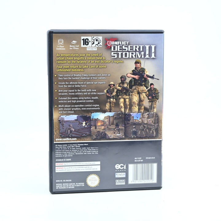 Conflict: Desert Storm II - Nintendo Gamecube Game + Manual - PAL - FREE POST!