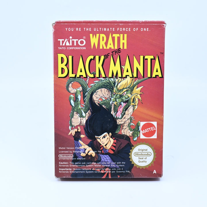 Wrath of the Black Manta - Nintendo Entertainment System / NES Boxed Game
