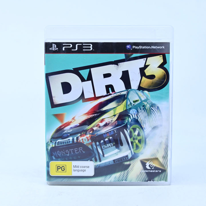 DiRT 3 - Sony Playstation 3 / PS3 Game + Manual - MINT DISC!