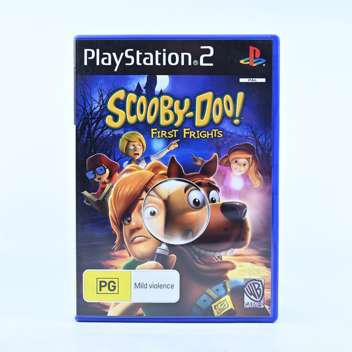 Scooby-Doo! First Frights - Sony Playstation 2 / PS2 Game + Manual - PAL