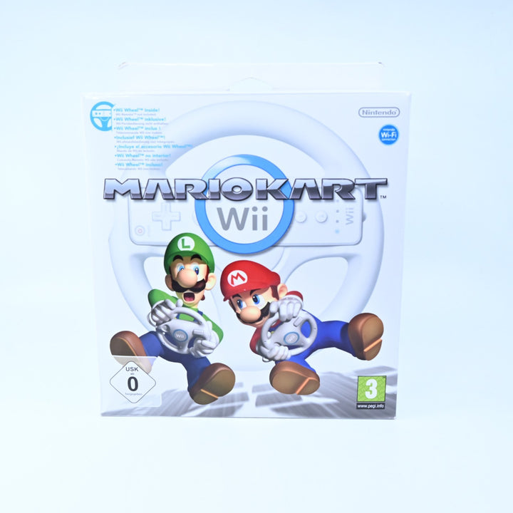 Mario Kart Wii Boxed + Wheel - Nintendo Wii Game + Manual - PAL - MINT DISC!