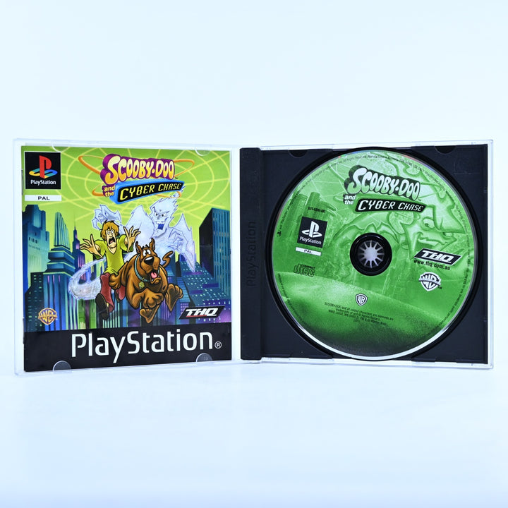 Scooby-Doo and the Cyber Chase - Sony Playstation 1 / PS1 Game + Manual - PAL