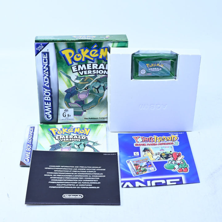 Pokemon Emerald Version - Nintendo Gameboy Advance / GBA Boxed Game - AUS PAL