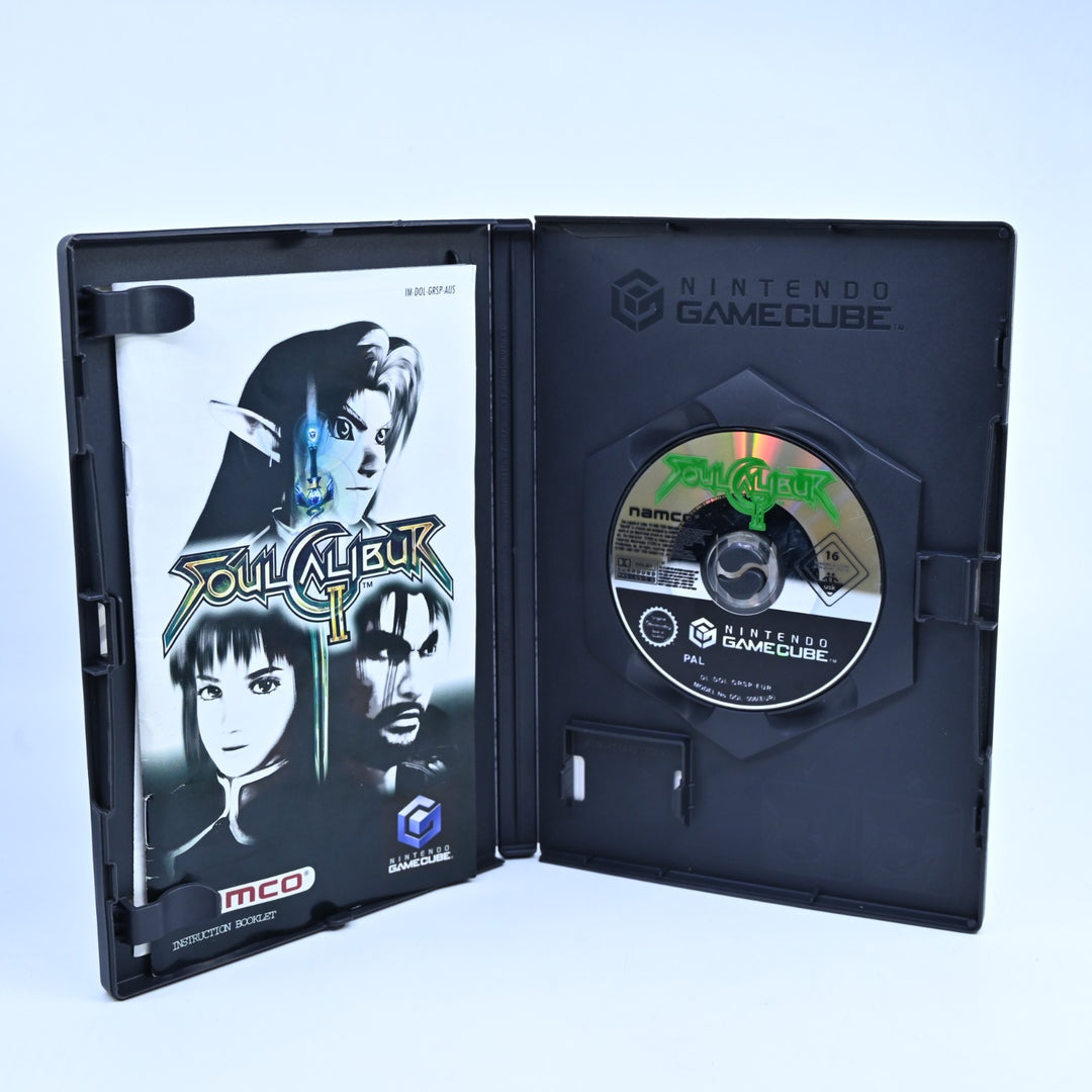 SoulCalibur II - Nintendo Gamecube Game + Manual - PAL - Soul Calibur II