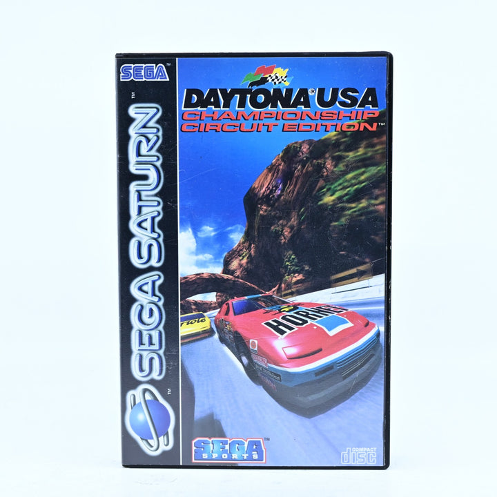 Daytona USA Championship Circuit Edition - Sega Saturn Game + Manual - PAL