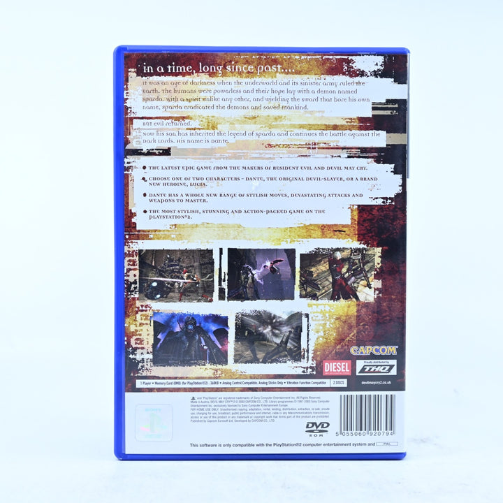 Devil May Cry 2 - Sony Playstation 2 / PS2 Game + Manual - PAL - MINT DISC!