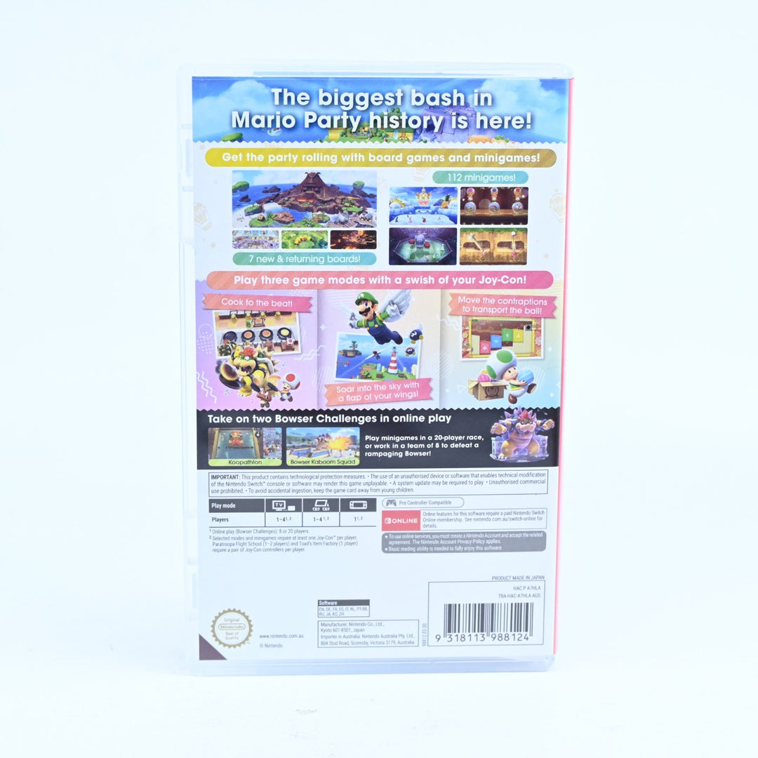 Super Mario Party Jamboree - Nintendo Switch Game - FREE POST!