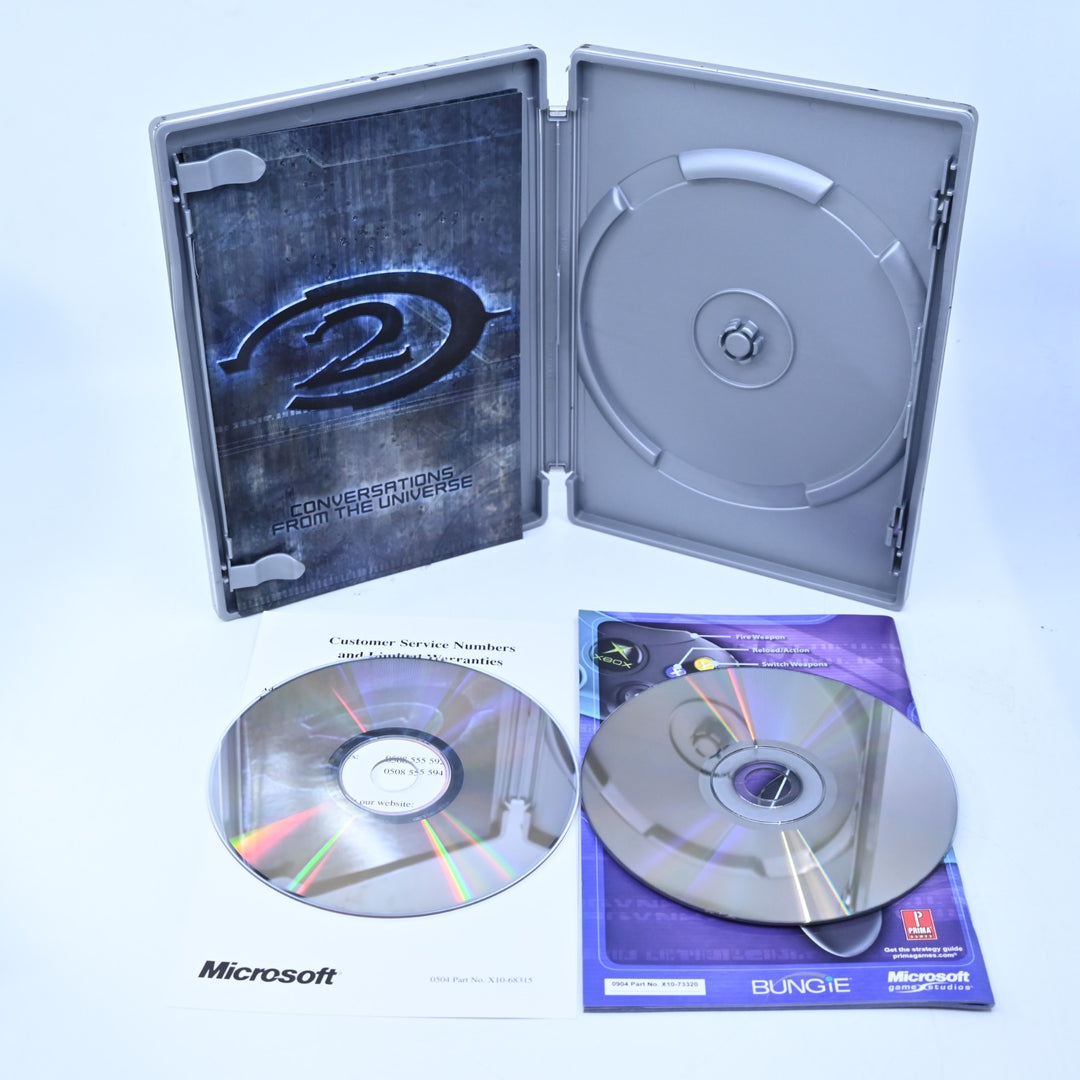 Halo 2 -  Limited Collectors Edition - Original Xbox Game + Manual - PAL