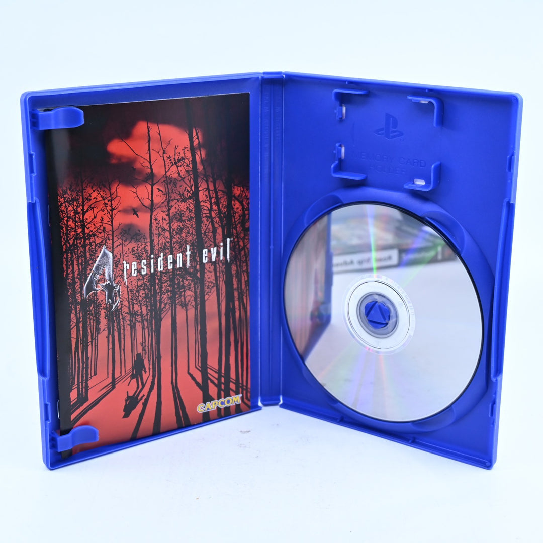 Resident Evil 4 - Sony Playstation 2 / PS2 Game + Manual - PAL - MINT DISC!