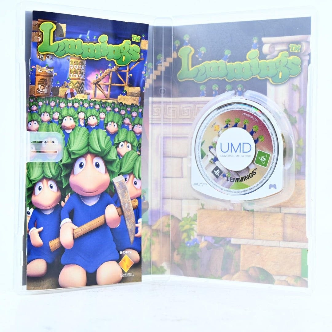 Lemmings  - Sony PSP Game + Manual - FREE POST!