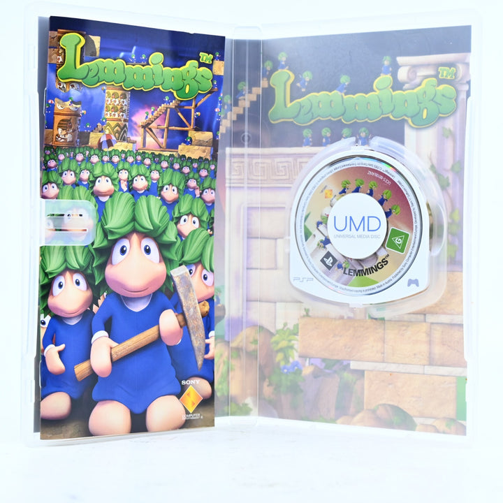 Lemmings  - Sony PSP Game + Manual - FREE POST!