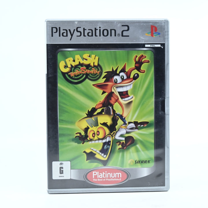Crash Twinsanity - Sony Playstation 2 / PS2 Game - PAL - MINT DISC!