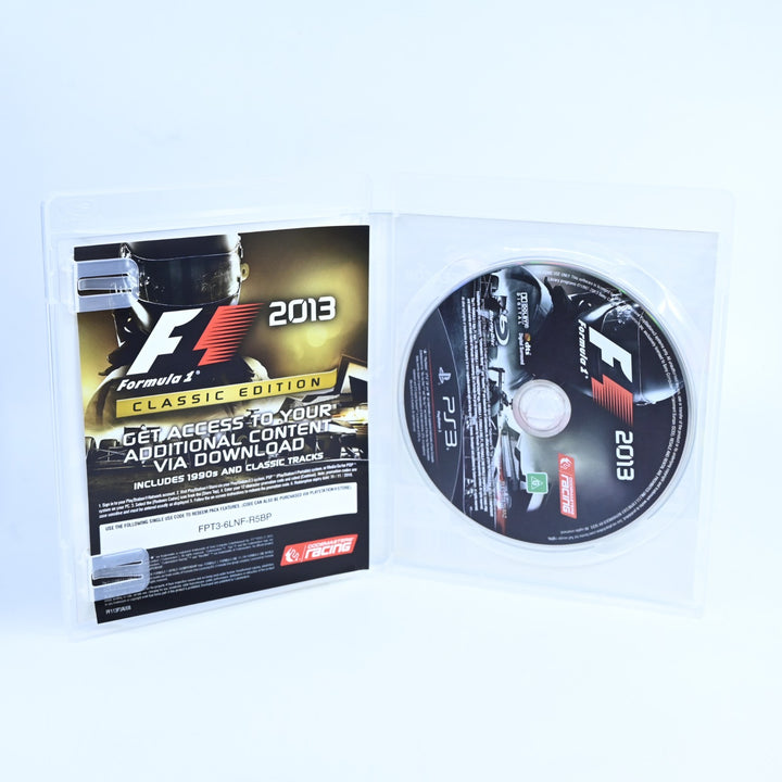 Formula 1 2013 - Classic Edition - Sony Playstation 3 / PS3 Game + Manual
