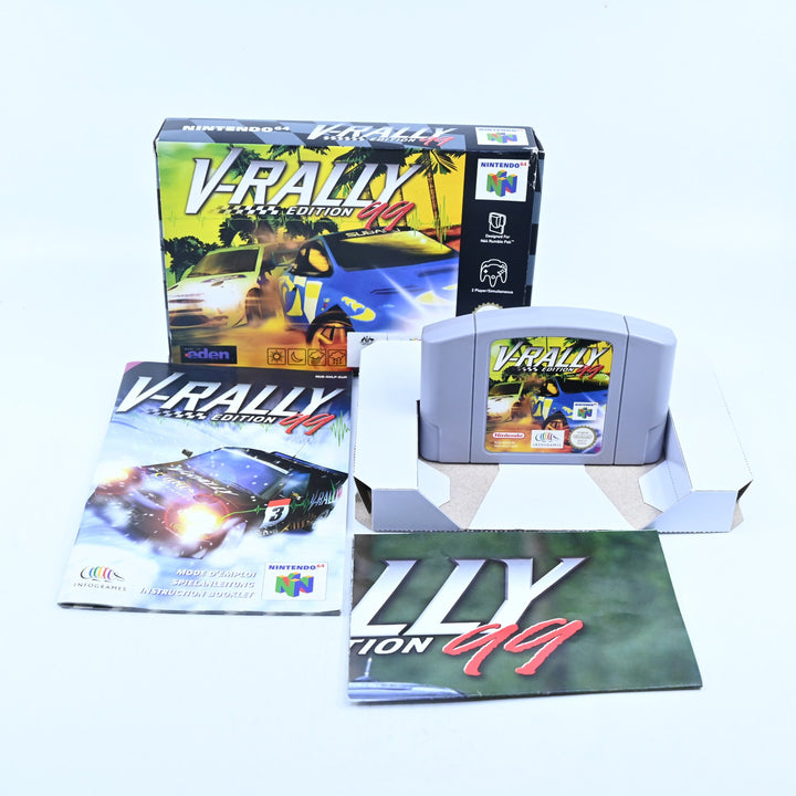 V-Rally 99 Edition - N64 / Nintendo 64 Boxed Game - PAL - FREE POST!
