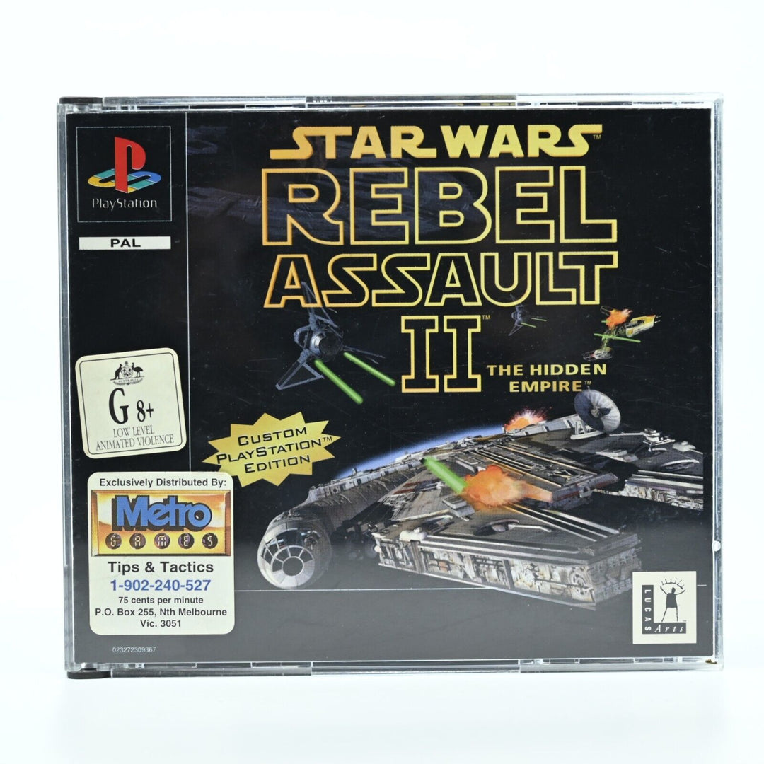 Star Wars: Rebel Assault II - Sony Playstation 1 / PS1 Game - PAL - FREE POST!
