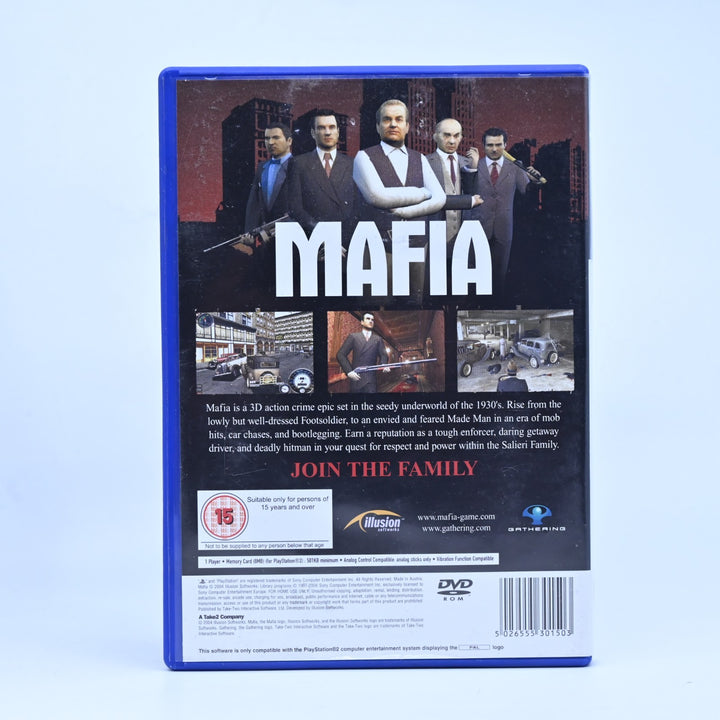 Mafia - Sony Playstation 2 / PS2 Game + Manual - PAL - MINT DISC!