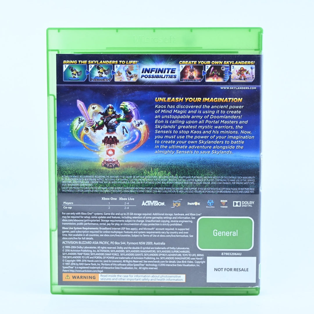 Skylanders Imaginators - Xbox One Game - PAL - FREE POST!