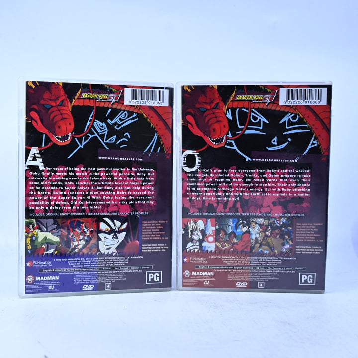 Dragon Ball GT - Vol 7 &amp; 8 - Annihilation &amp; Salvation - Region 4 - Anime DVD