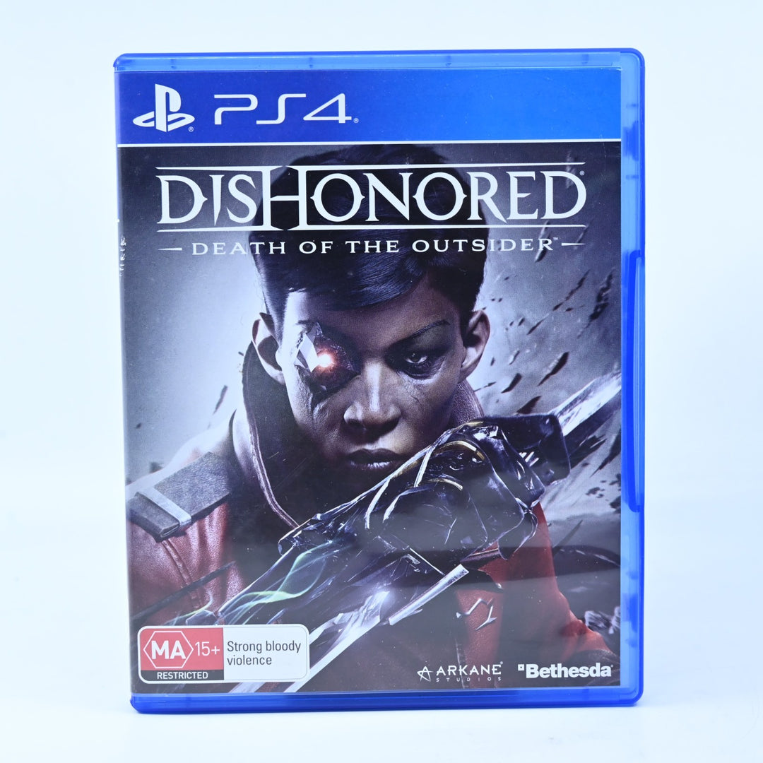 Dishonored: Death of the Outsider - Sony Playstation 4 / PS4 Game - FREE POST!