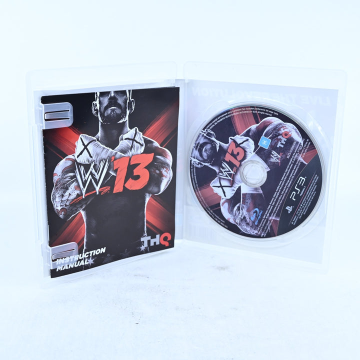 WWE '13 - Sony Playstation 3 / PS3 Game + Manual - MINT DISC!