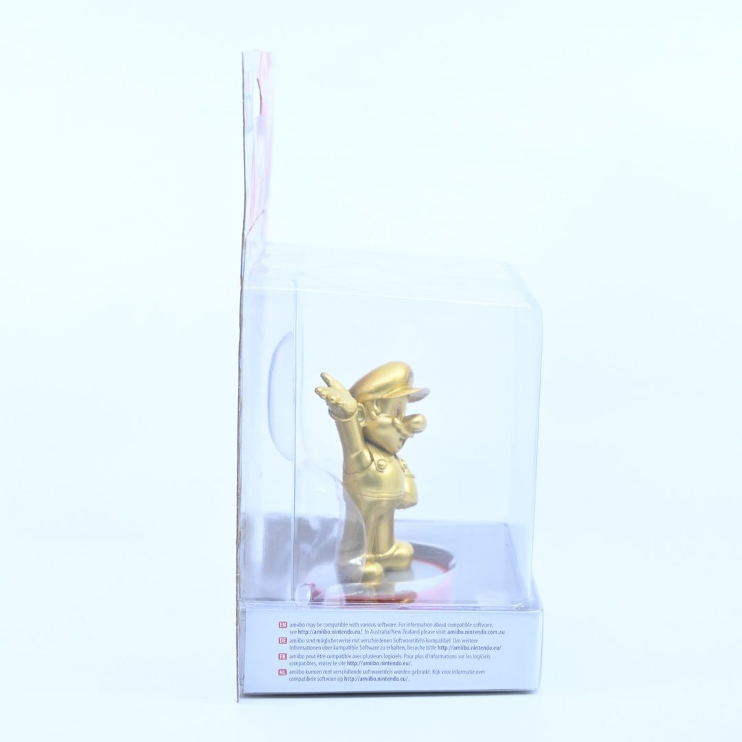 SEALED! Mario Gold Edition Amiibo - Super Mario - Nintendo - Toy