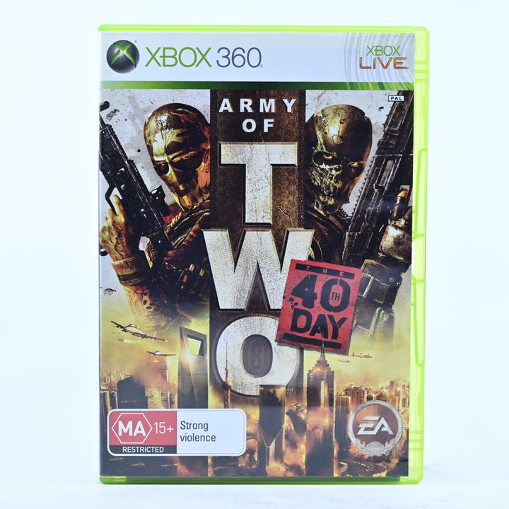 Army of Two: The 40th Day - Xbox 360 Game + Manual - PAL - MINT DISC!