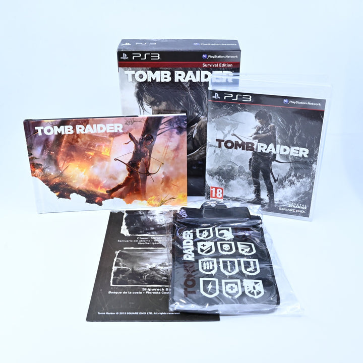 Tomb Raider: Collector's Edition - Survival Kit - PS3 Game + Manual - FREE POST!