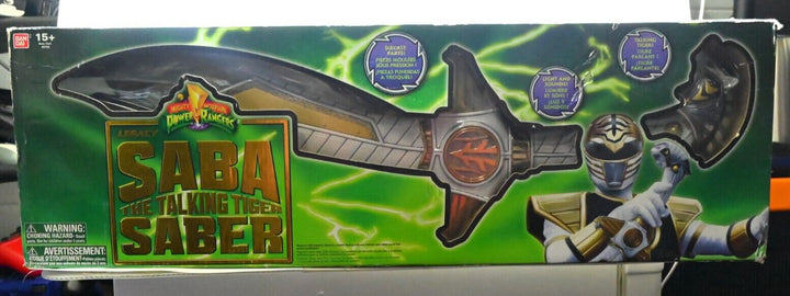 Mighty Morphin Power Rangers - Legacy Saba The Talking Tiger Saber - Toy