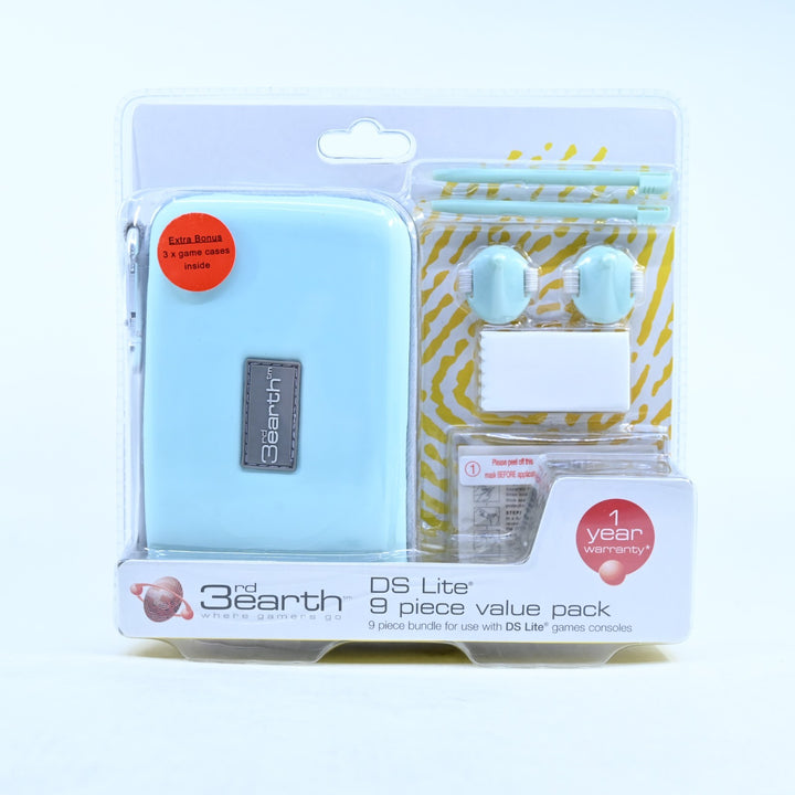 Blue - 3rd Earth 9 Piece Value Pack for DS lite - Nintendo DS Accessory