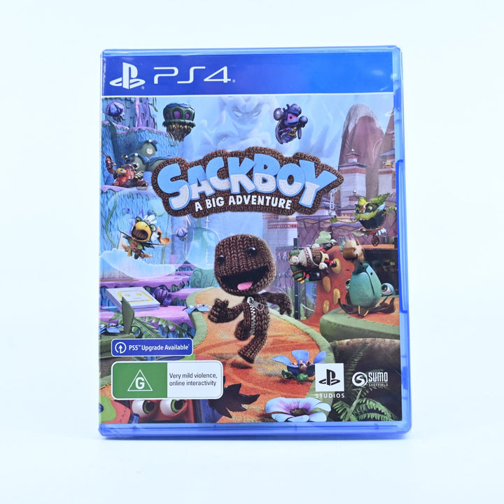 Sackboy: A Big Adventure - Sony Playstation 4 / PS4 Game - MINT DISC! SEALED!