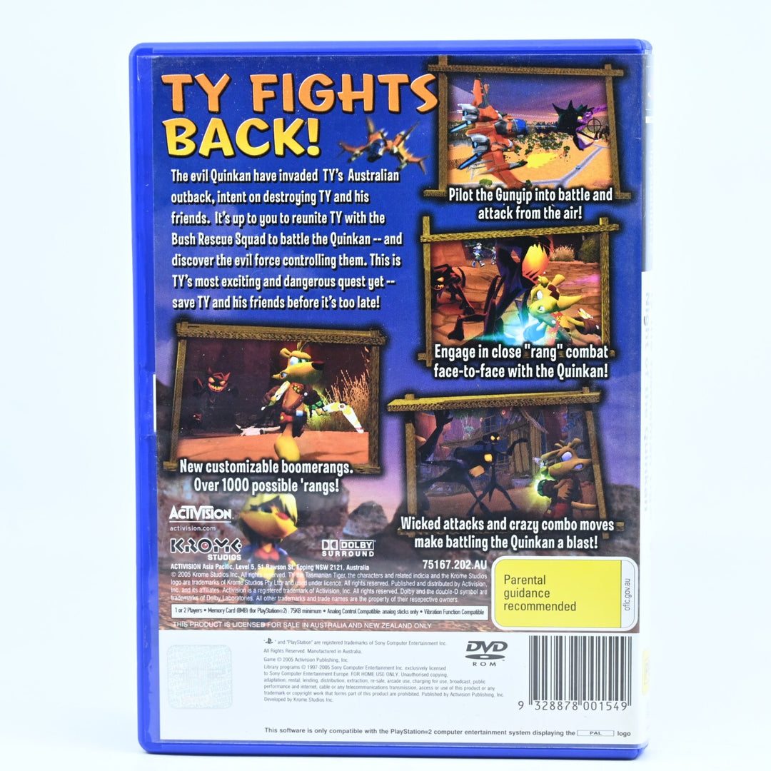 Ty the Tasmanian Tiger 3 Night of the Quinkan - Sony Playstation 2 / PS2 Game