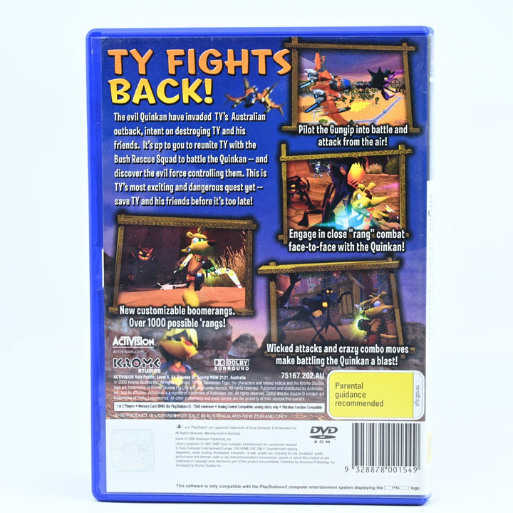 Ty the Tasmanian Tiger 3 Night of the Quinkan - Sony Playstation 2 / PS2 Game