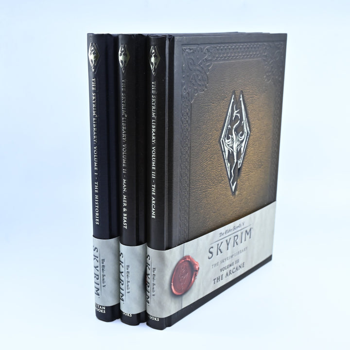 The Skyrim Library Volumes I, II & III - Hardcover Collection - Artbook