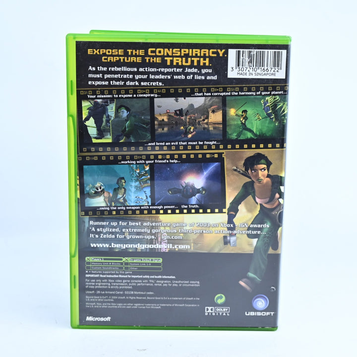 Beyond Good & Evil - Original Xbox Game + Manual - PAL - MINT DISC!