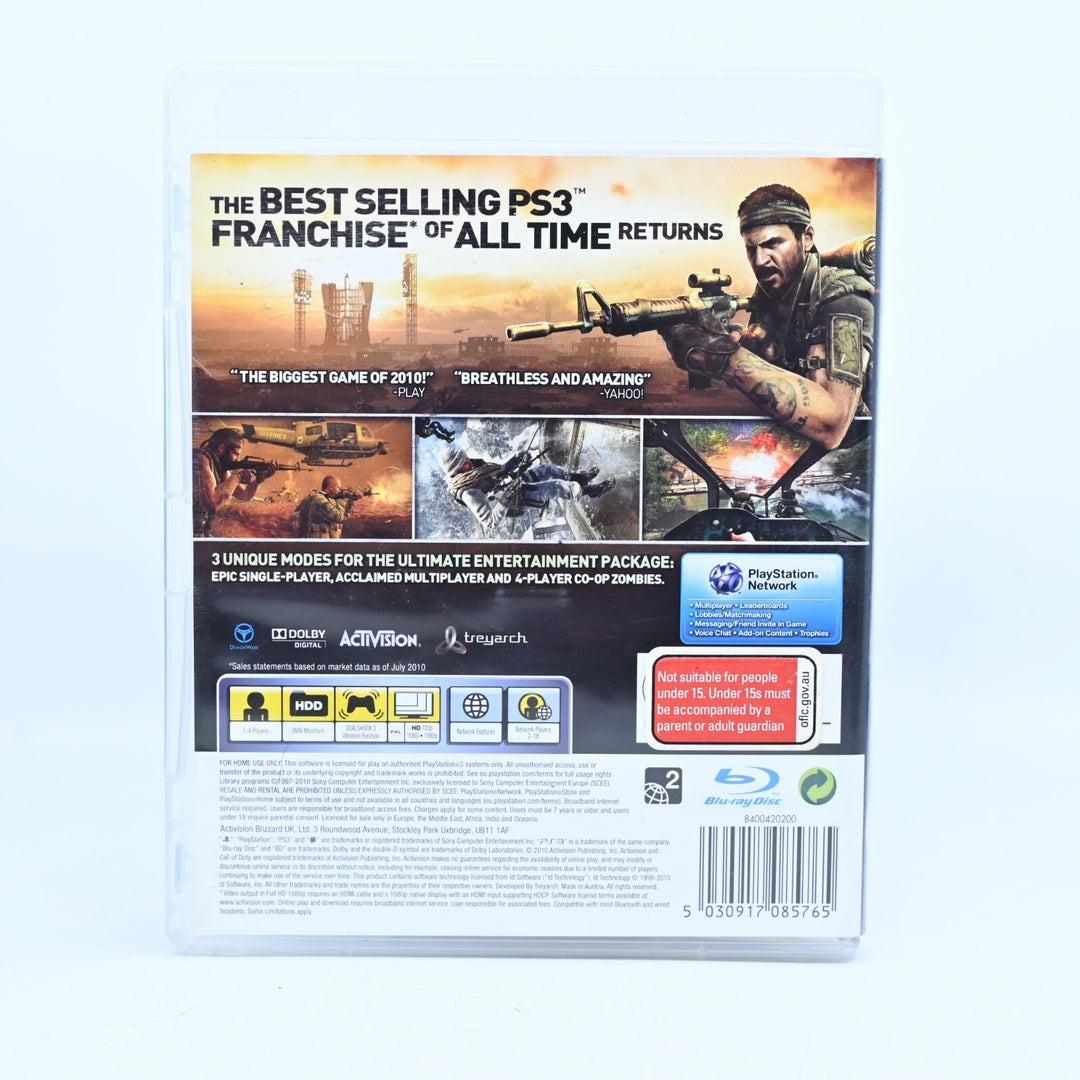 Call of Duty: Black Ops - Sony Playstation 3 / PS3 Game + Manual - FREE POST!