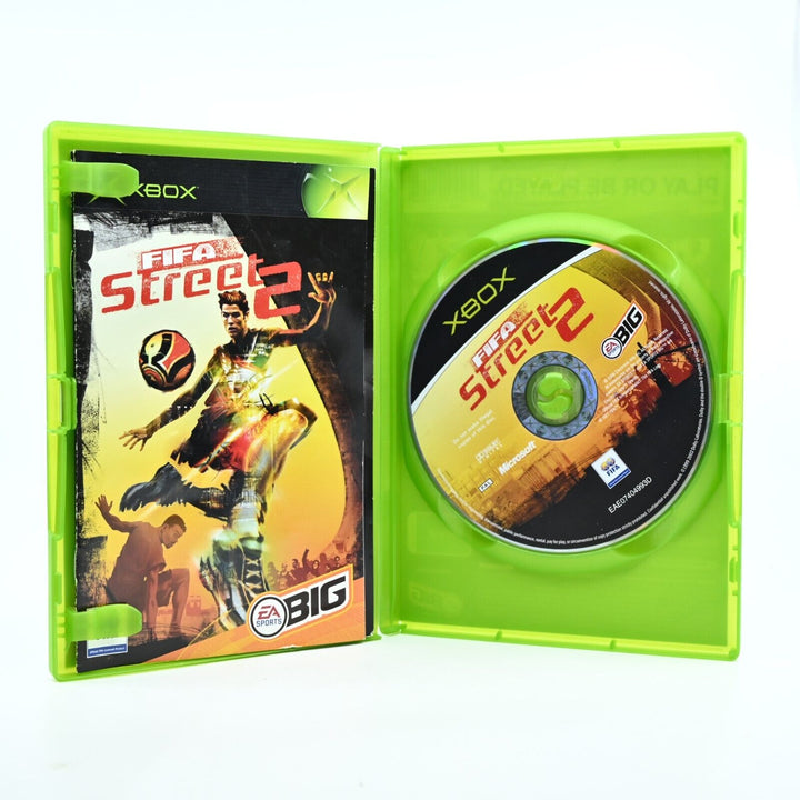 Fifa Street 2 - Original Xbox Game + Manual - PAL - MINT DISC!