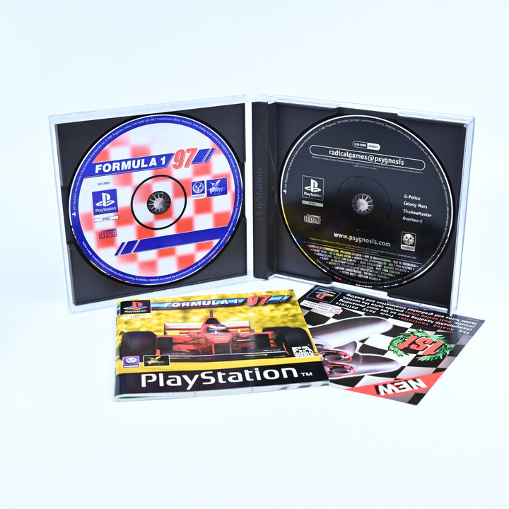 Formula 1: 97 - Sony Playstation 1 / PS1 Game + Manual - PAL - MINT DISC!