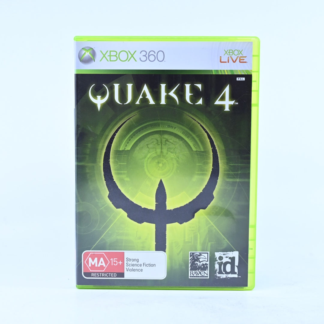 Quake 4 - Xbox 360 Game + Manual - PAL - MINT DISC!