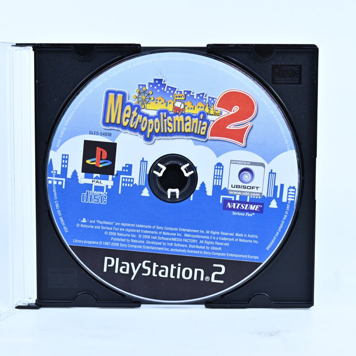 Metropolismania 2 - Sony Playstation 2 / PS2 Game - Disc Only - PAL - MINT DISC!