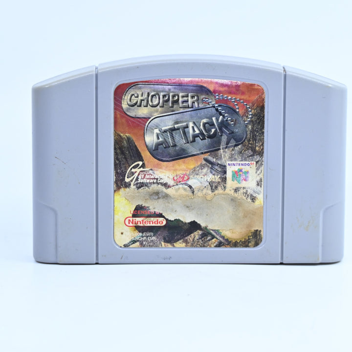 Chopper Attack - N64 / Nintendo 64 Game - PAL - FREE POST!