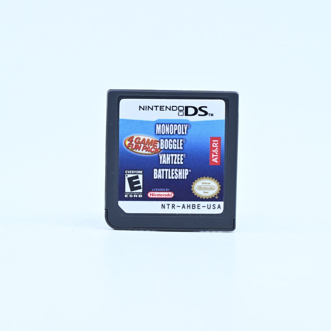 4 Game Fun Pack - Nintendo DS Game - Cartridge Only - Region Free - Free Post