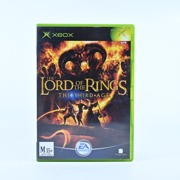 The Lord of the Rings: The Third Age - Original Xbox Game + Manual - PAL