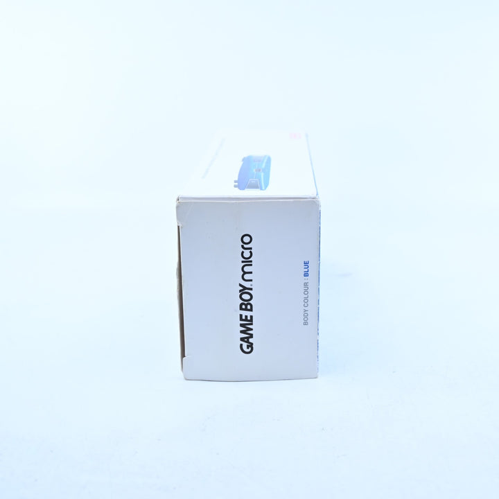 OXY-001 Blue - Nintendo Gameboy Micro Boxed Console - FREE POST!