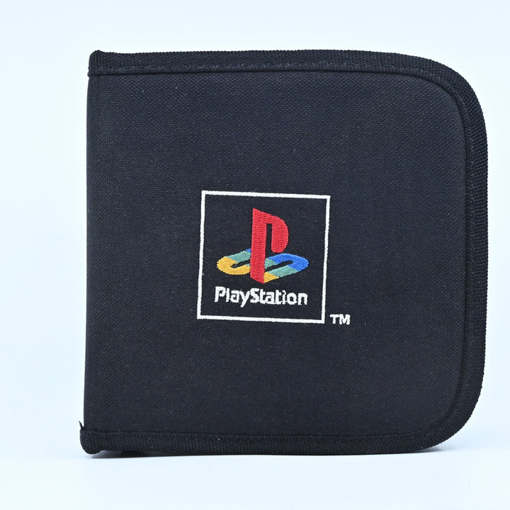 Genuine Sony Playstation 1 CD/DVD Disc Wallet / Carrying Case - PS1 Accessory