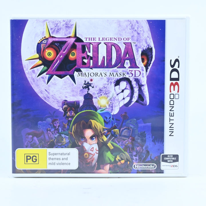 The Legend of Zelda: Majora's Mask 3D - Nintendo 3DS Game - PAL + Manual