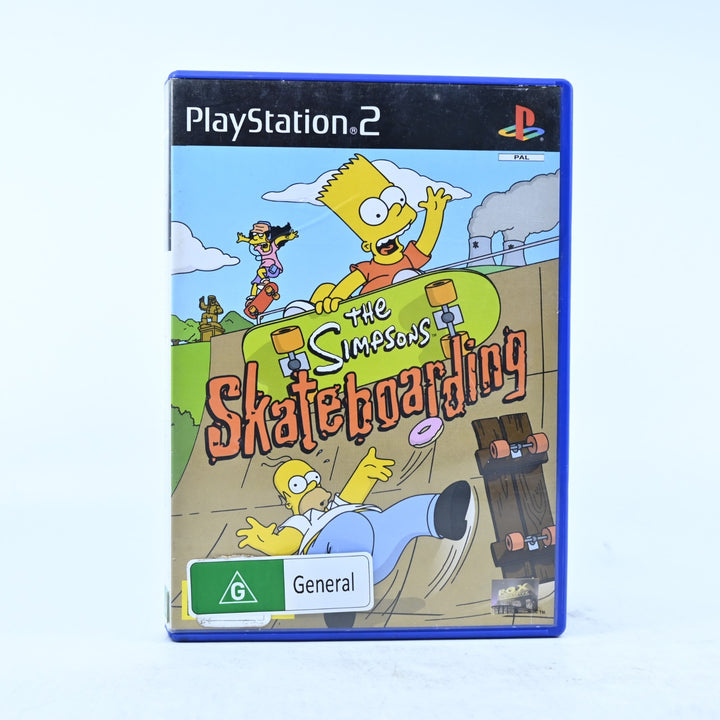 The Simpsons Skateboarding - Sony Playstation 2 / PS2 Game - No Manual - PAL