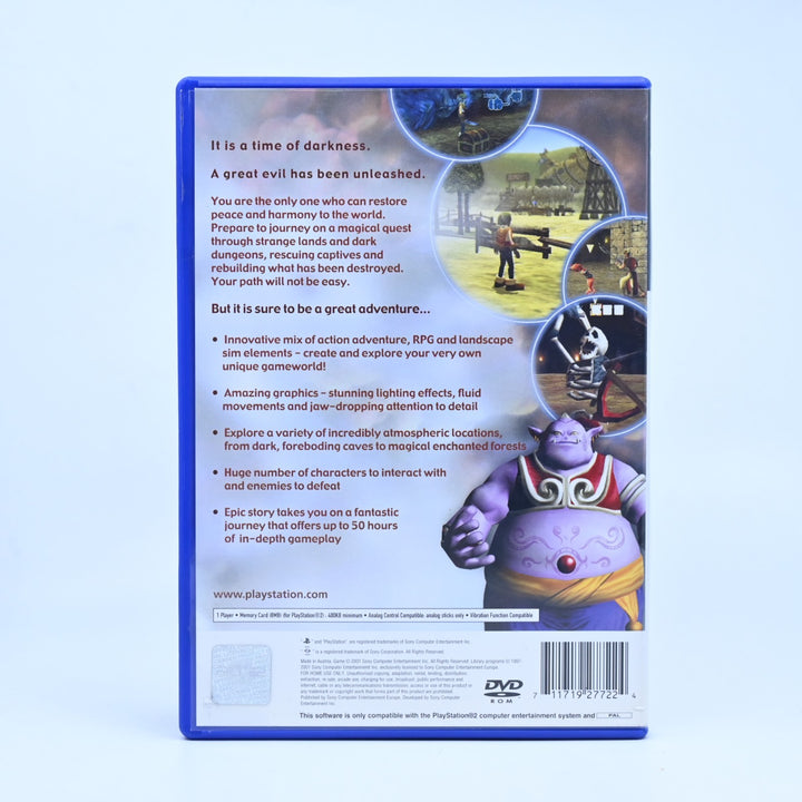 Dark Cloud - Sony Playstation 2 / PS2 Game + Manual - PAL - MINT DISC!